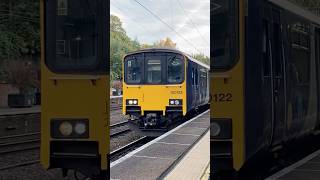 150122 departs Heaton Chapel with a Mega 7 Tone legenddriver [upl. by Stralka]