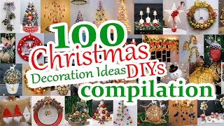 100 Diy Christmas Decoration Ideas 2024  Christmas Crafts Compilation [upl. by Belford55]