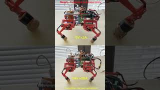 Mojo5 Power Comparison  3D Printed Robot Dog quadruped [upl. by Borszcz]