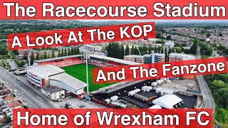 The Racecourse Ground Home of Wrexham FC NEWS ON THE KOP [upl. by Velasco]