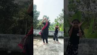 Barso re song dance with my mother dance music song shortsdance [upl. by Ainod632]