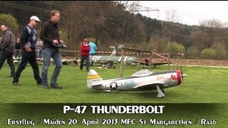 P47 THUNDERBOLT Scale 151 [upl. by Yrakcaz]