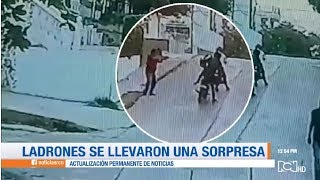 Ladrón fue herido a bala por su víctima quién resultó ser expolicía [upl. by Chevalier]