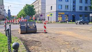 Pyskowice  13052024  Przebudowa ul Szopena [upl. by Niliram]