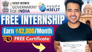 Free Online Internships for College Students  Government Internships  Tulip amp Nielit Internship [upl. by Effy]