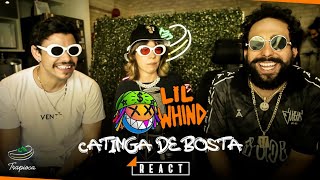 REACT Lil Whind e Hungria Hip Hop  Catinga de Bosta  Calor do Carai [upl. by Ordnassela]