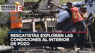 Escombros complican el rescate de los mineros atrapados en mina de Coahuila [upl. by Ttezzil]