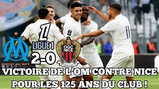 🔴 RÉSUMÉ MARSEILLE  NICE 20  VICTOIRE POUR LES 125 ANS DU CLUB  BANGER DE LUIS HENRIQUE 🤯 [upl. by Hollah]