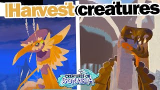 Harvest mission quests Gorgonichus and Karakro Creatures of Sonaria [upl. by Wylie]