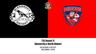 TSL Round 17 Glenorchy v North Hobart [upl. by Areic]