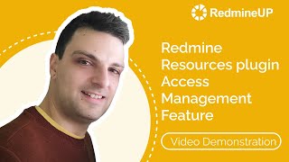 Redmine Resources plugin access management feature [upl. by Aerdno973]