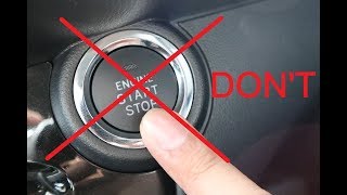 Jangan Cuba Apa jadi jika anda tekan START BUTTON semasa kereta berjalan [upl. by Fernas430]