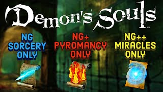 Can You Beat All Demons Souls Magic Challenges On One Character [upl. by Nonnaer]