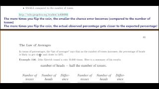 STAT 1040Ch 16 Law of Averages [upl. by Dustie]