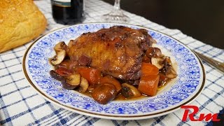 Κόκορας κρασάτος Coq au vin [upl. by Adlemy]