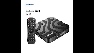 Topleo Support 6k wifi 6 Hd T95 max Android Tv Box 4gb Ram android 12 2gb 16gb smart tv box [upl. by Adriel]