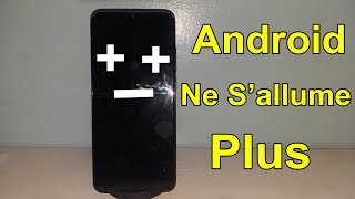 Comment Réparer Un Téléphone Android Qui Ne S’allume Plus [upl. by Eartnoed]