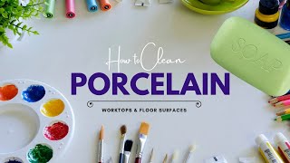 Porcelain Worktops How to Clean Them According to the Top 7 Brands [upl. by Boardman]