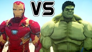 The Hulk vs Iron Man  Mark 46 [upl. by Candless787]