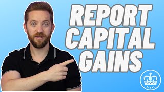 How To Report A Capital Gain To HMRC via Self Assessment Tax Return [upl. by Ahseeyt]