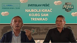 Svetislav Pešić Najbolji igrač kojeg sam trenirao  Neuspjeh prvaka s Mirzom Džombom [upl. by Aicemed538]