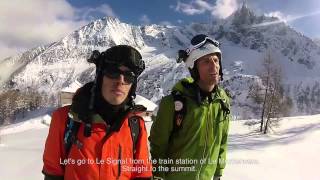 ChamLines  Episode 6  quotCouloir du signalquot  Aurélien Ducroz  Chamonix [upl. by Asillam]