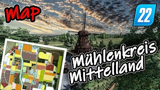 LS22 Map Mühlenkreis Mittelland  Eine richtig schöne Karte  Vorstellung [upl. by Attwood801]