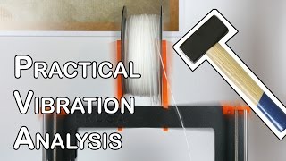 Prusa i3 MK2  Practical Vibration Analysis [upl. by Baptlsta]