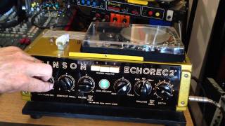 Binson Echorec 2 T7E  guitar demo [upl. by Ellirehs]