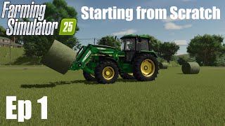 STARTING FROM SCRATCH in Riverbend Springs  FS25  Farming Simulator 25 [upl. by Felicity]