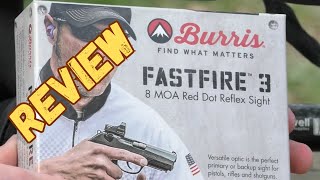 Burris Fastfire 3 Review  Turkey Shotgun Pattern [upl. by Adachi197]