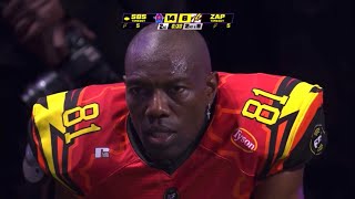 Terrell Owen Full Highlights  Fan Controlled Football  Zappers [upl. by Rissa]