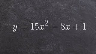 Solve by factoring when a is greater than one [upl. by Ike]