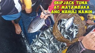 SKIPJACK TUNA AT MATAMBAKA ANG NAHULI NAMIN pangulong fishing [upl. by Freytag483]