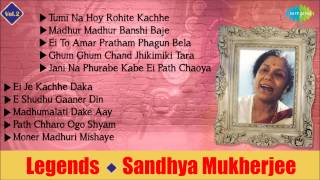 Best of Sandhya Mukherjee  Bengali Songs Audio Jukebox  Vol2  Sandhya Mukherjee Songs [upl. by Lore994]