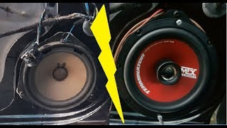 CHANGE FRONT SPEAKER Opel Corsa D [upl. by Eissej]