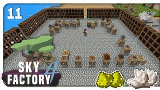 SkyFactory 4 🌄 Endlich Glowstone und NetherquarzSetzlinge  11 German [upl. by Eillehs]