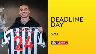 Newcastle break transfer record to sign Almiron for £21m  Transfer Deadline Day  Sky Sports News [upl. by Iznyl266]