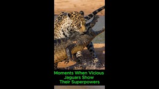 Moments When Vicious Jaguars Show Their Superpowers [upl. by Nitsua872]