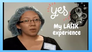 Enid Shares Her Instant LASIK Eye Surgery Recovery Time [upl. by Negam]