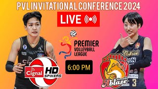 Cignal HD Spikers vs Kurashiki Ablaze  PVL LIVE Scoreboard [upl. by Karlen]