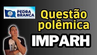 Questão IMPARH  acentuação proparoxítona aparente [upl. by Bunker]