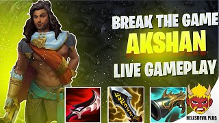 This Akshan Playstyle Breaks The Game  Wild Rift HellsDevil Plus Gameplay [upl. by Hurley]