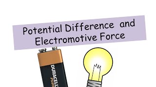 Electromotive Force and Potential Difference [upl. by Nivra]