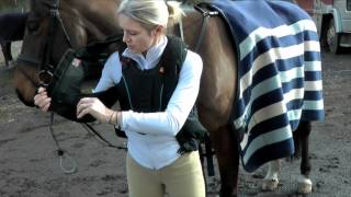 HitAir Jackets  Using Your HitAir Jacket  HorseandRider UK [upl. by Leahcam]