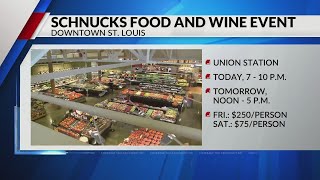 Schnucks holding food and wine event tonight [upl. by Mirella]