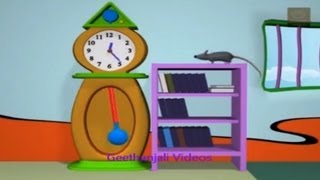 Hickory Dickory Dock  Nursery Rhymes with Lyrics [upl. by Bouchard]