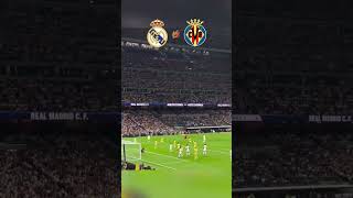 Real Madrid vs Villarreal [upl. by Aneeram]