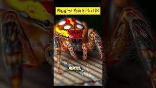 Biggest Spider In UK [upl. by Rriocard]