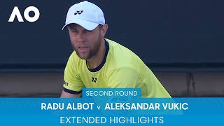 Radu Albot v Aleksandar Vukic Extended Highlights 2R  Australian Open 2022 [upl. by Gow971]